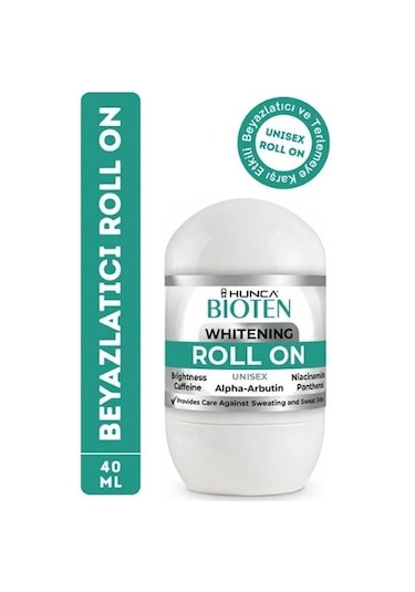 Hunca Care Bioten Ter Önleyici - Beyazlatıcı Unisex Roll-on 40 Ml