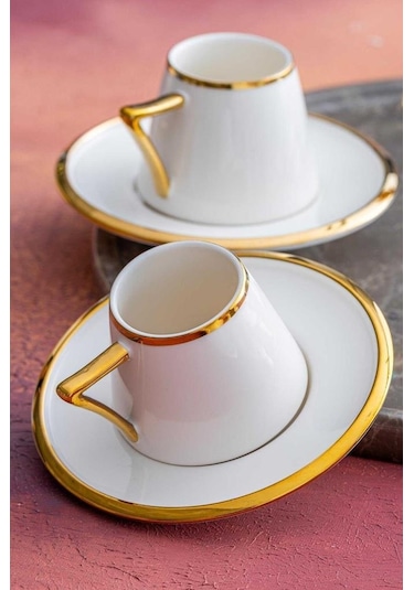 Acar Elora 6 Kişilik Kahve Fincanı Takımı Hxf-05919