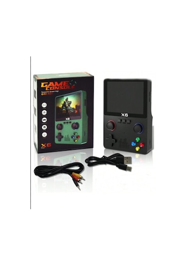 Yeni Nesil Yüksek Görüntü Kaliteli 1000+ Oyun 6 Saat Batarya Gameboy Mini Retro Ateri Oyun Konsolu-1065