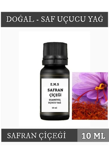 Safran Çiçeği Esansiyel Uçucu Yağ Buhurdanlık Oda Kokusu 10 Ml.