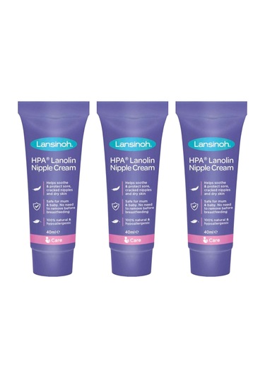 Lansinoh Lanolin HPA Göğüs Ucu Kremi 40 ML 3 Adet