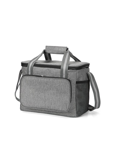 Suofeng Kampanyalı 15 Litre Termal Çanta - Su Geçirmez, Taşınabilir, Piknik & Seyahat İçin Gri