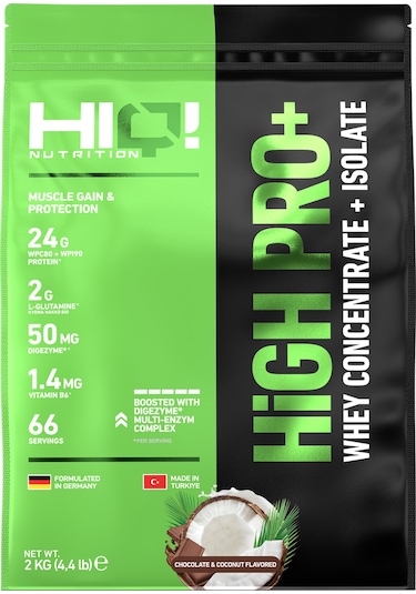 Hıq High Pro+ 2 Kg Chocolate&coconut Flavored
