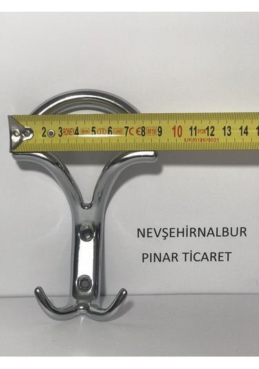 Krom Büyük Palto Askısı 4 Adet