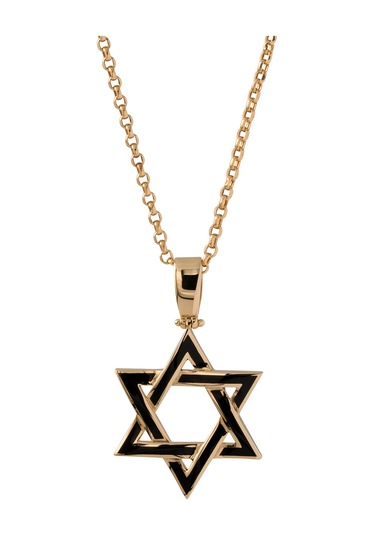 Uşaklıhafız 14 Ayar Altın Pentegram Erkek Kolye