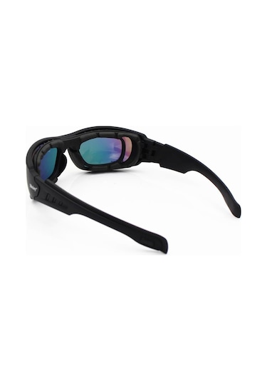 Daisy Usa C6 Polarize Değişebilir 4 Lens Military Tactical Gözlük
