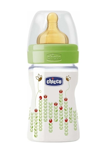 Chicco Pp Biberon 150 Ml Kaucuk Yeşil 0