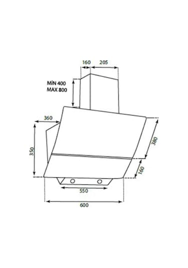Afm Tech Black Turmalin Plus FM7600B-FM2200B-FM3400B 3'lü Kumandalı Cam Ankastre Set