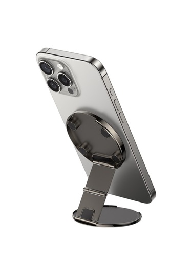 Baseus Primetrip Vx1 Çok Yönlü Seyahat Manyetik Telefon Tutucu Ultra İnce Katlanabilir Araç Cep Telefonu Braketi Siyah