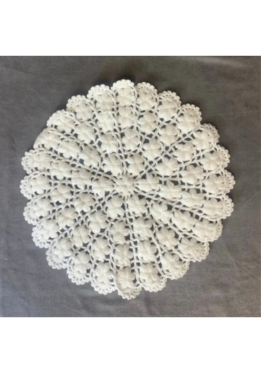 Uretti - Yıldız 7202 - El Örgüsü Sarı + Kırmızı + Beyaz 3'lü Lif Seti