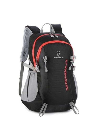 Dancemonkey 30l Suya Dayanıklı Hafif Yürüyüş Sırt Çantası - Kamp Tırmanma Bisiklet Seyahat İçin Siyah