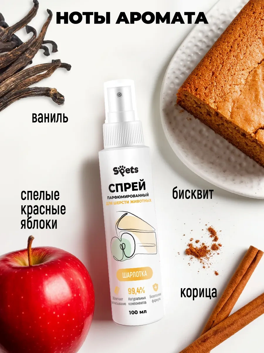 Spets Köpekler Ve Kediler İçin Parfümlü Sprey 100ml 395942176