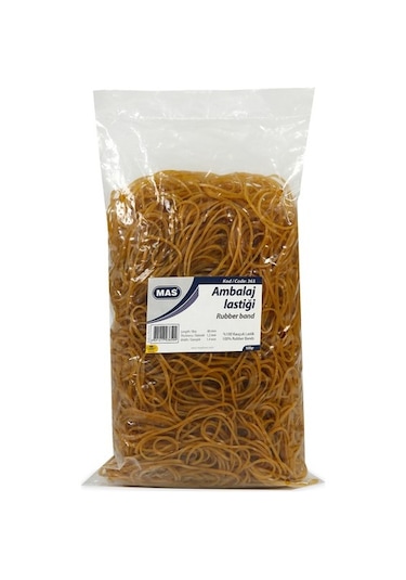 Mas 365 Midi Ambalaj Lastiği %100 Kauçuk 500 Gram Poşet