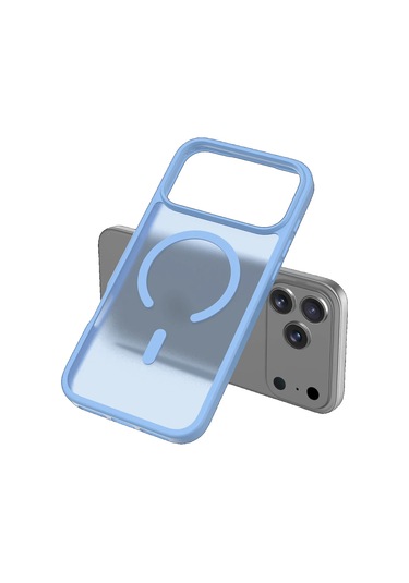 Joko İphone 17 Pro Max Kılıf Jota Seri Magsafe Kapak Açık Mavi