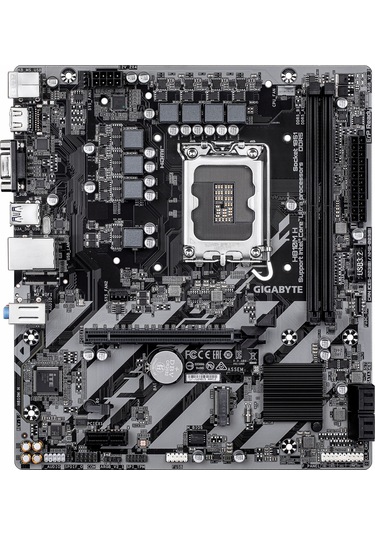 Gigabyte H810m H Ddr5 6400mhz Oc M.2 Vga/hdmı Pcıe 4.0 1851p Matx Anakart