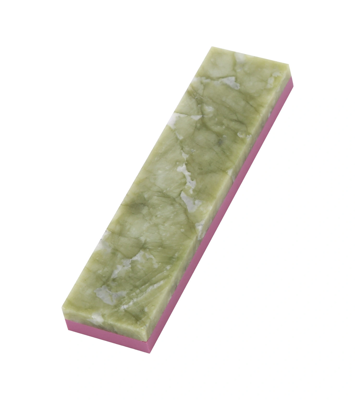 Tenfowee 3000/10000 Tane İki Yönlü Doğal Taş Zımpara Taşı - Mutfak Aletleri, Makaslar Ve Bıçaklar İçin Hassas Keskinleştirme 100x25x10mm Yeşil