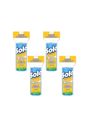 Solo Hijyenik Temizlik Bezi 4 x 20'li