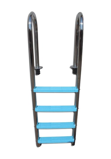 Paslanmaz 4 Basamaklı Havuz Merdiveni Muro Seri Aısı 304 Krom