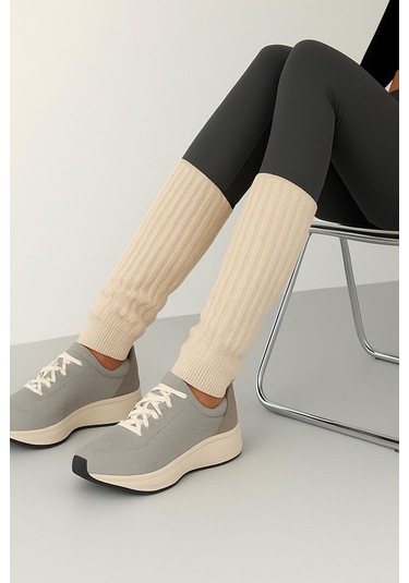 3 Çift Basic Kalın Pamuk Karışımlı Tozluk Kahverengi