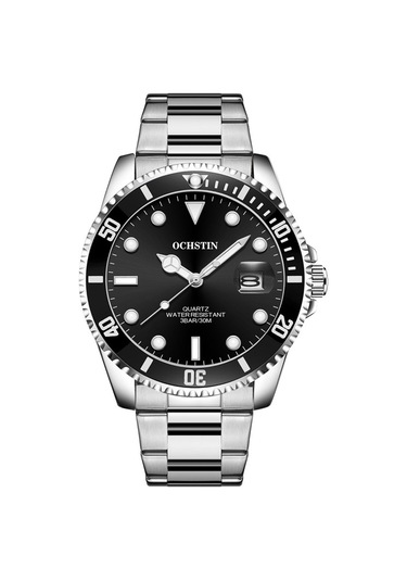 Sones Skmeı 2031 Çok İşlevli Açık Hava Su Geçirmez Kronograf Erkek Spor Saati Gümüş