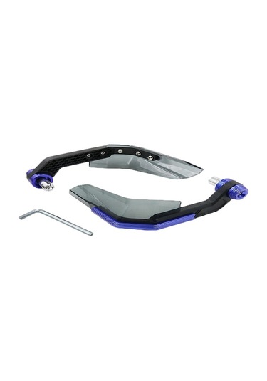 Yingfu 22mm Motosiklet Eldiveni Korumalı Mavi Çift: Rüzgar/çamur/çarpma, Alüminyum, Uyumlu Mavi