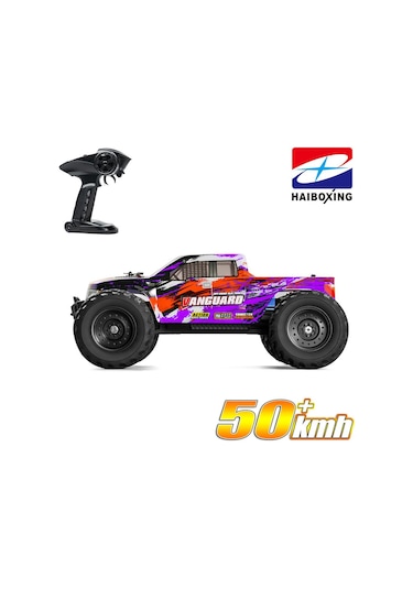 Haıboxıng Rc 1/12 903 Vanguard 50+ Km/h Sürat 4x4 Uzaktan Kumandalı Rc Model Araba Rtr Elektrikli 4wd Offroad Truck Mor