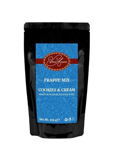 Vero Amore Frappe Mix Cookies & Cream Bisküvili Kahveli İçecek Tozu 250 G