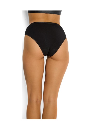 Kadın Siyah Modal Külot 646-siyah Siyah