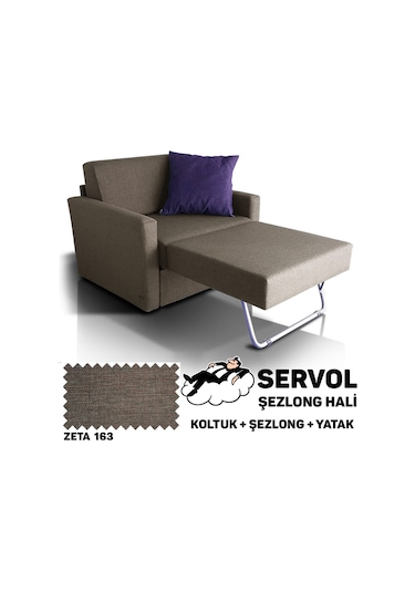 Servol Tekli Yataklı Koltuk - Zeta 163