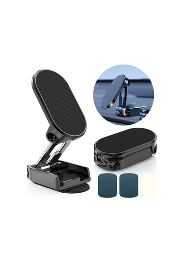 Manyetik Araç Telefon Tutucu, Katlanabilir Dönme, Taşınabilir Alaşımlı Manyetik Telefon Tutucu Diğer