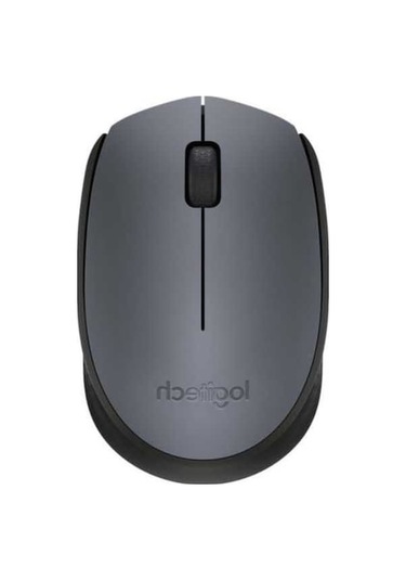 Flybuy Logitech M170 Kablosuz Mouse, Gri/siyah Renk, Hızlı Kullanım M170