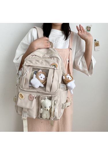 Weichuang01 Ve Lise Weichuang01 Yeterliliği Kore Tarzı Öğrenci Sırt Çantası-ha