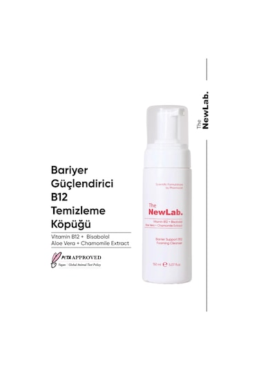The NewLab Bariyer Güçlendirici B12 Temizleme Köpüğü