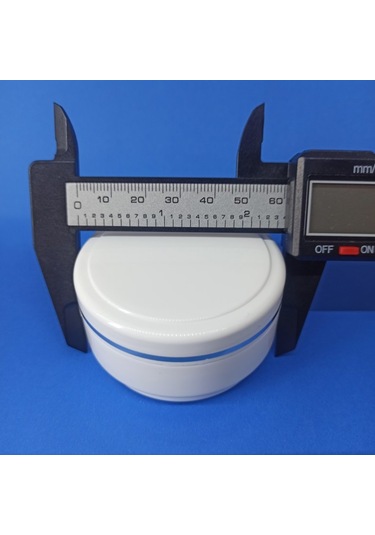 250 Adet 50 Ml Boş Kozmetik-Krem Kutusu Plastik Krem Kavanozu N11.4277