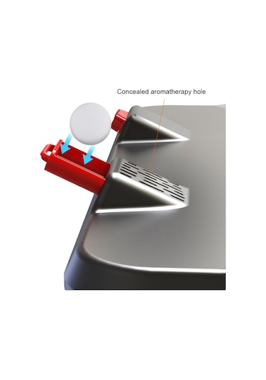 Hallow K21829-24V 3 Kafa Taşınabilir Hava Soğutma Araba Vantilatörü Fanı Sessiz Siyah