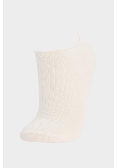 DeFacto Kız Çocuk Fırfırlı 3'lü Pamuklu Patik Çorap E6057A8NSKR1 DeFacto Kız Çocuk Fırfırlı 3'lü Pamuklu Patik Çorap E6057A8NSKR1