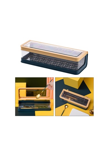 Suntek Baharat Kavanoz Yemek Çubukları Çubuk-kutusu-mavi