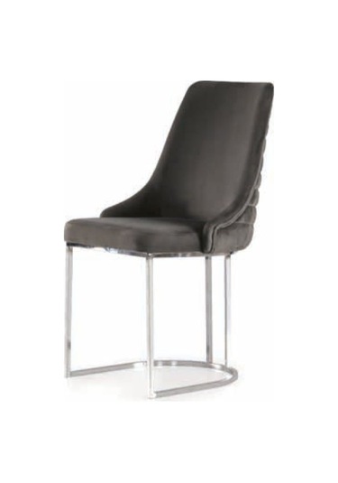 Bera Klass Ayak Nil Sandalye Gri