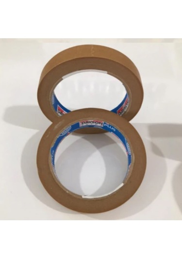 Dayson Maskeleme Bandı Kahve Kağıt Bant 18 MM x 35 M 2 Adet