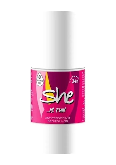 She Is Fun Kadın Roll-On Deodorant 50 ML
