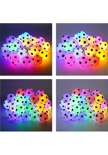 Ximistore9 Futbol Temalı 20 Led Işık Zinciri - 3 Metre Renkli Ve Yanıp Sönen Dekoratif Aydınlatma