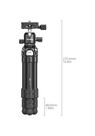Smallrig 5026 Karbon Fiber Cep Tripod Seti