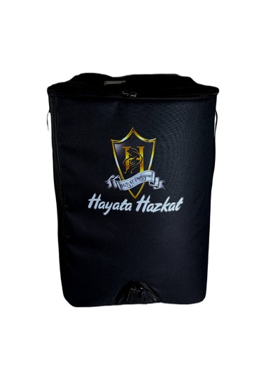 Hazkat Fermenter Soğutma Çantası Termometre Hediyeli Siyah