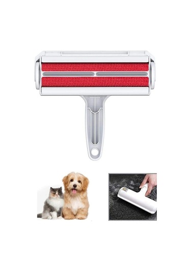 Markafox 2 Adet Hazneli Kedi Köpek Tüy Temizleyici Kıl Toz Toplayıcı