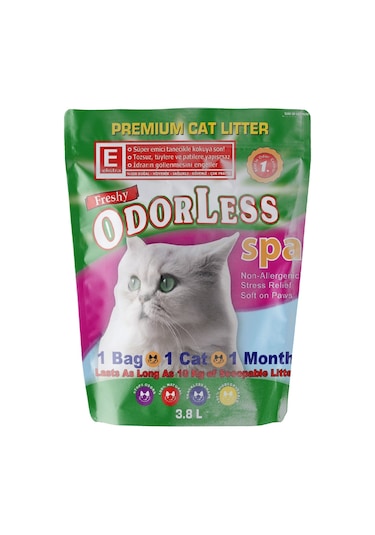 Freshy Odorless Ekstra 4 Aylık Kristal Kedi Kumu 4 x 3800 ML
