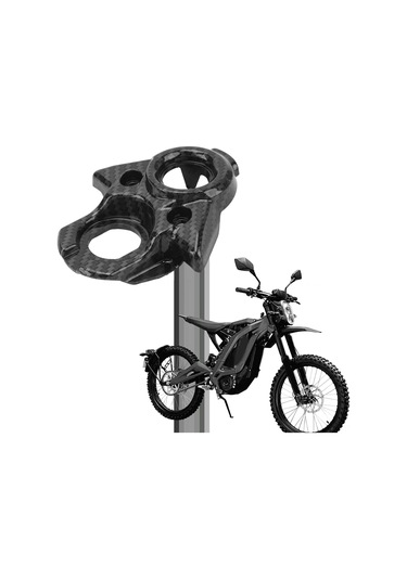 Moveevo Surron Light Bee X/s Ve Segway X160/x260 İçin Abs Karbon Fiber Desenli Kontrol Paneli Koruyucu Dekoratif Kapak