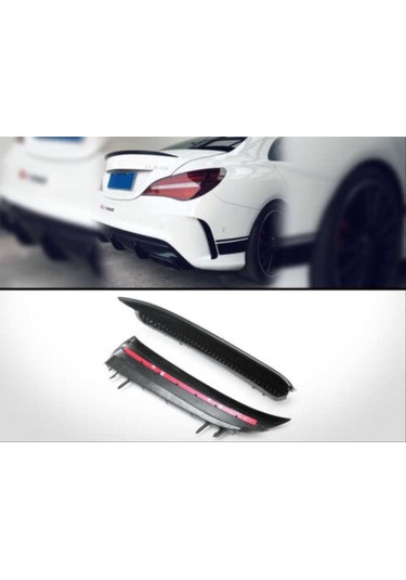 Mercedes W117 İçin Uyumlu Cla 45 2013-2018 Arka Tampon Vent