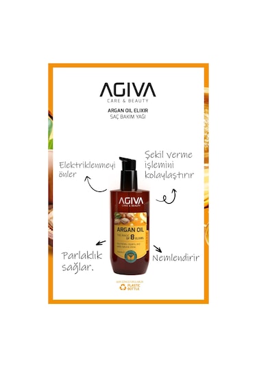 Argan İçerikli Saç Bakım Yağı-100ml