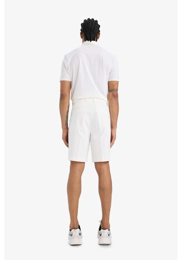 DeFactoFit Standart Fit Sporcu Kısa Paça Dokuma Şort E4136AX25SMWT34