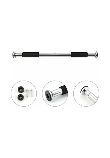 Barfiks Barı 63-100 CM Çekme Demiri Kapı Koridor Ayarlanabilir Barfix Aleti Çubuğu Çekme Barı